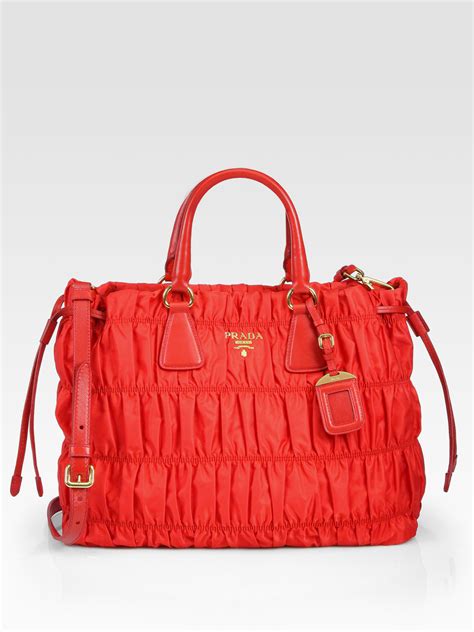 prada red label|prada handbag red inside.